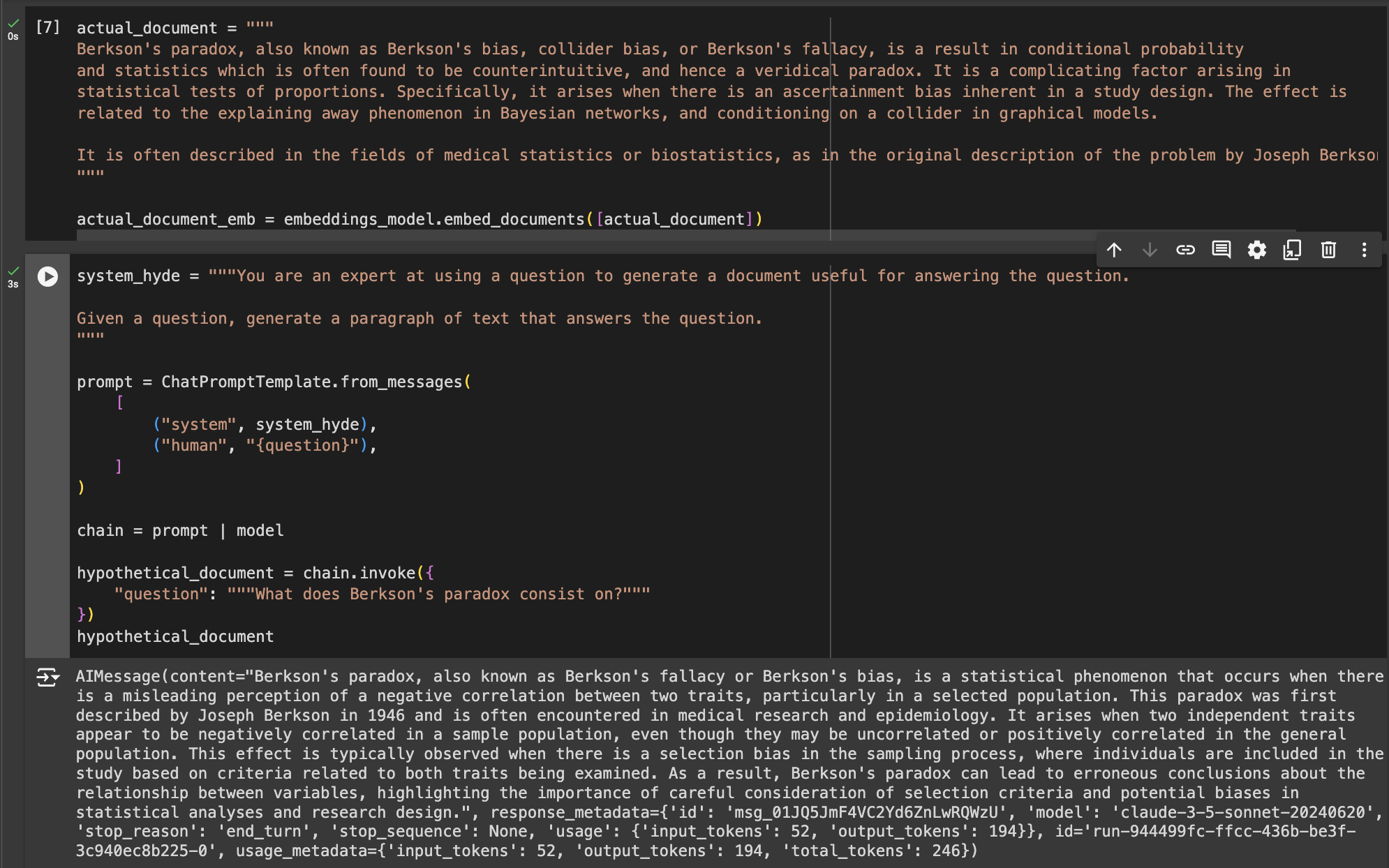 HyDE Query Rewriting